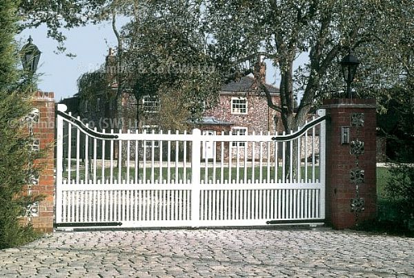 Electric Wooden Gates,Somerset